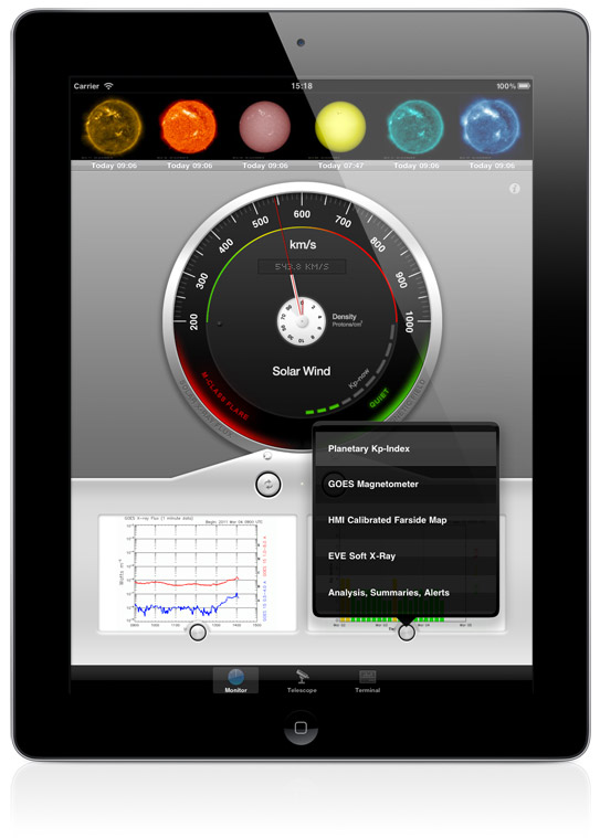 Solar Monitor Pro for iPad